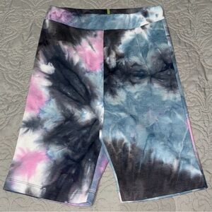 Tie-Dye Biker Shorts